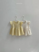［atomeme］Rib waffle frill blouse