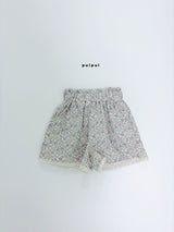 ［puipui］Vienna flower short pants