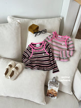 ［second moment］Mango stripe tops