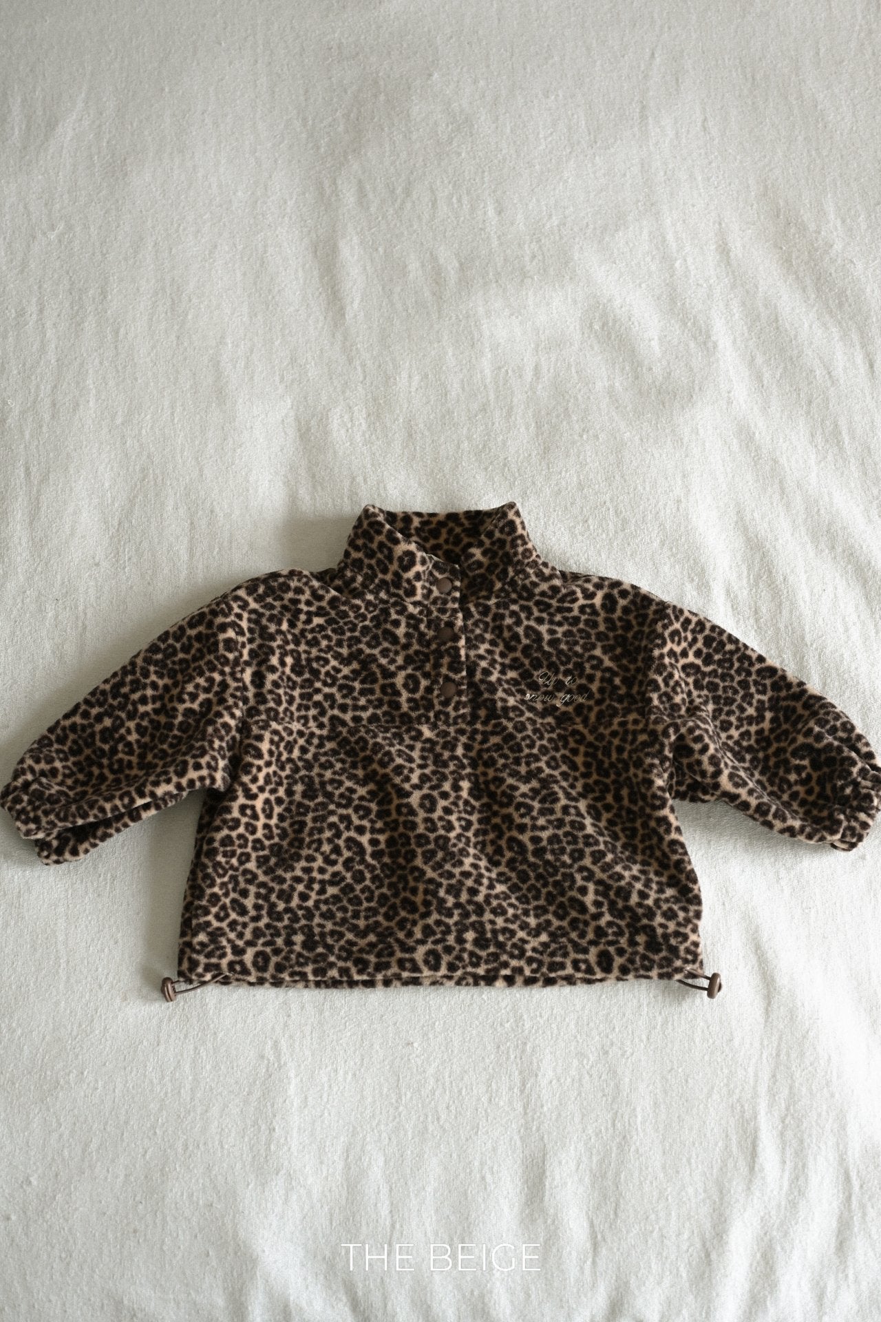 ［The beige］Fleece anorak