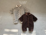［La.camel］Brownie  reversible padding suit