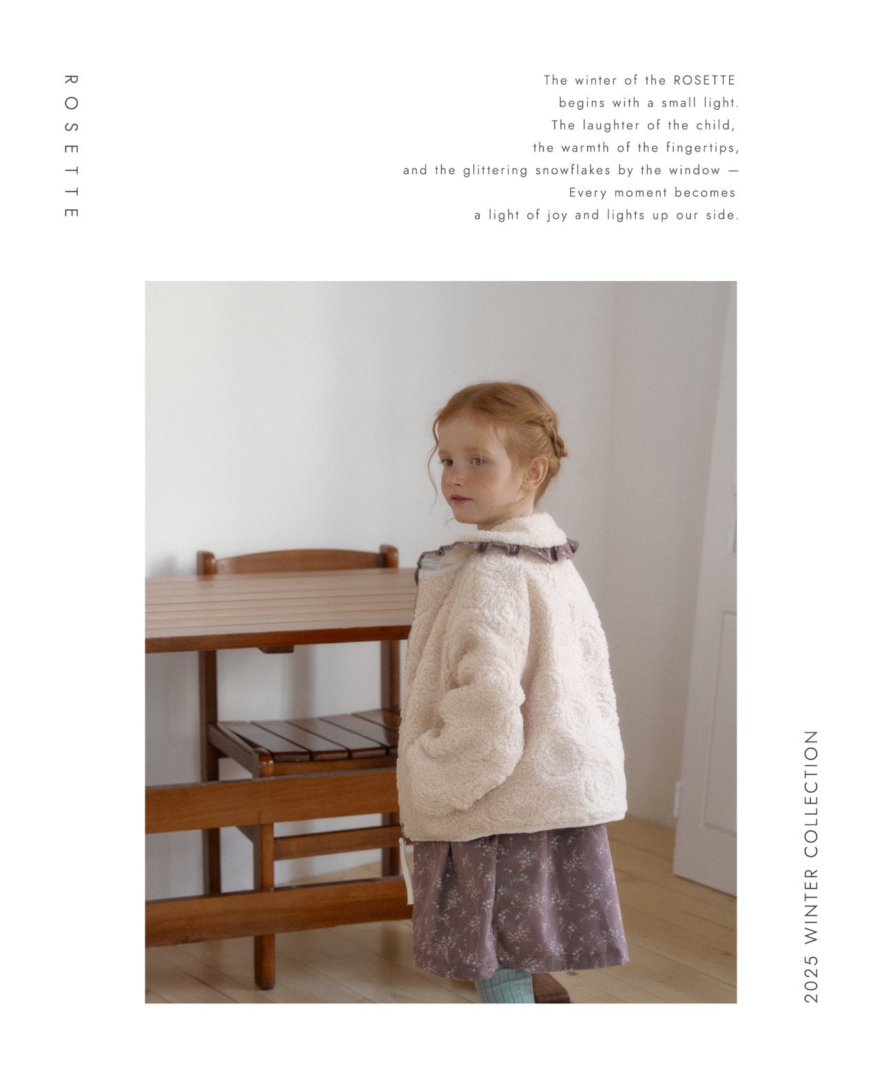 ［ROSETTE］Rose garden jumper