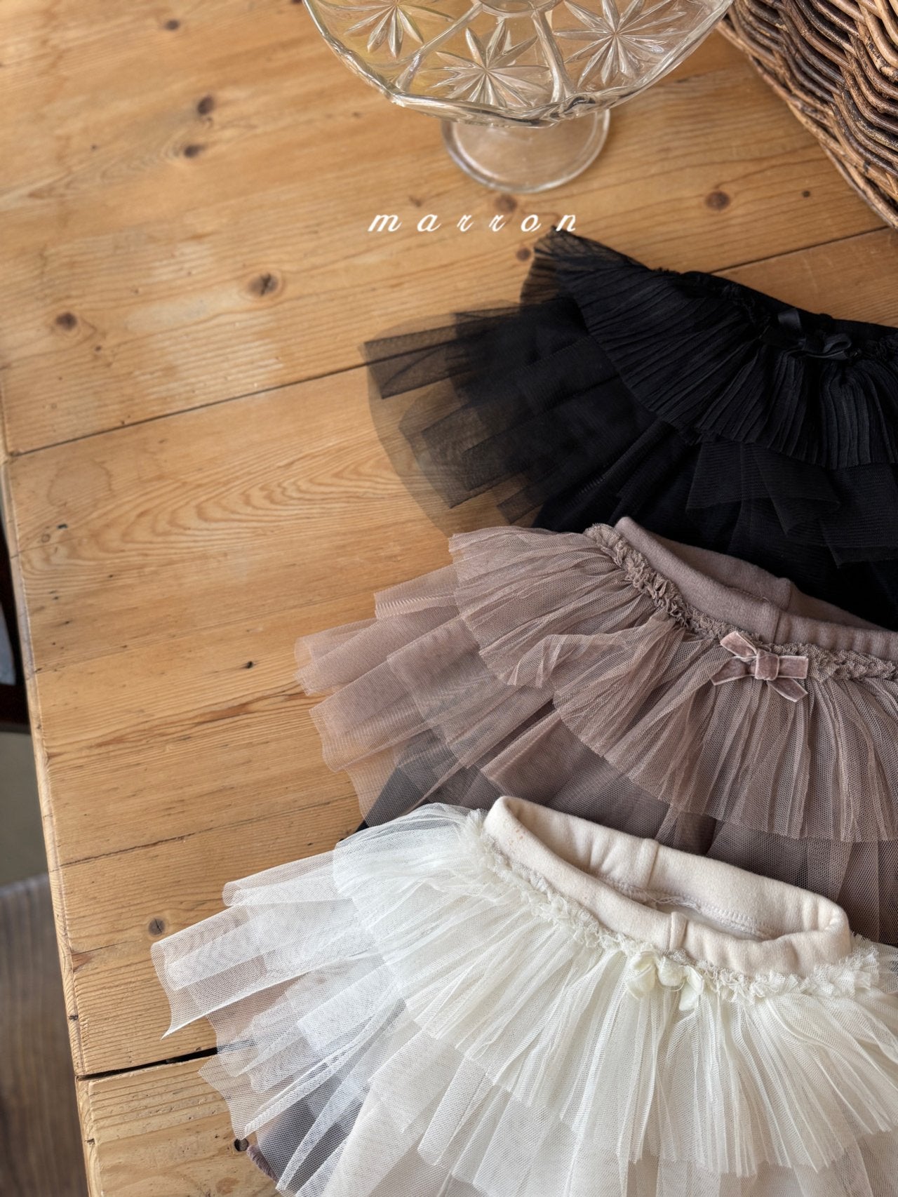 ［marron］Tutu warm leggings