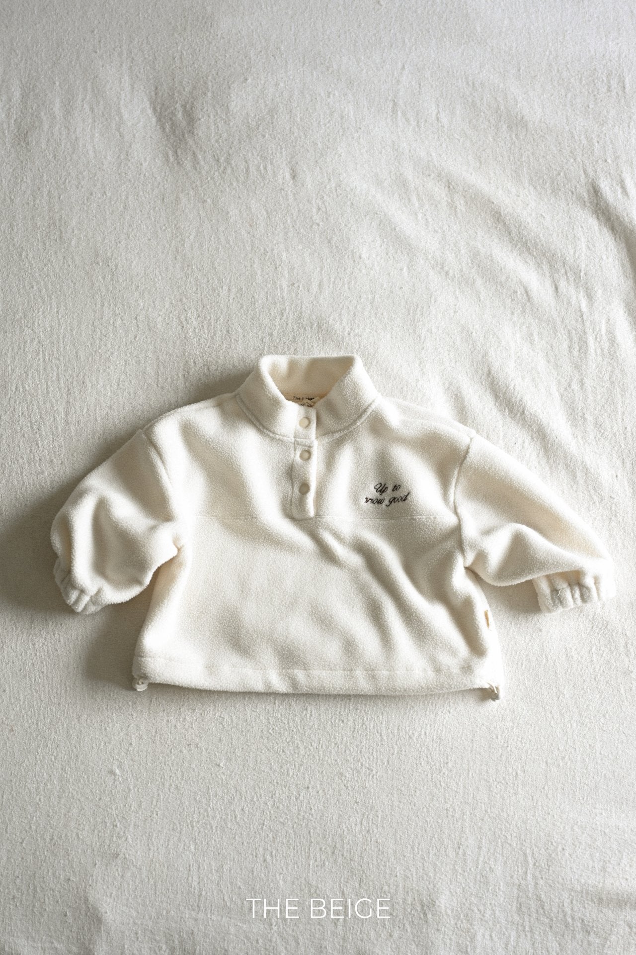 ［The beige］Fleece anorak