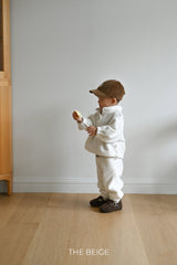 ［The beige］Fleece anorak