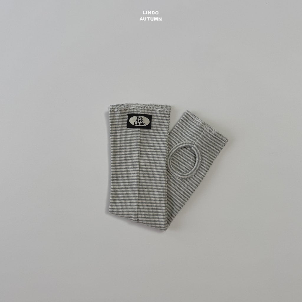 ［LINDO］Autumn leg warmer (stripe)