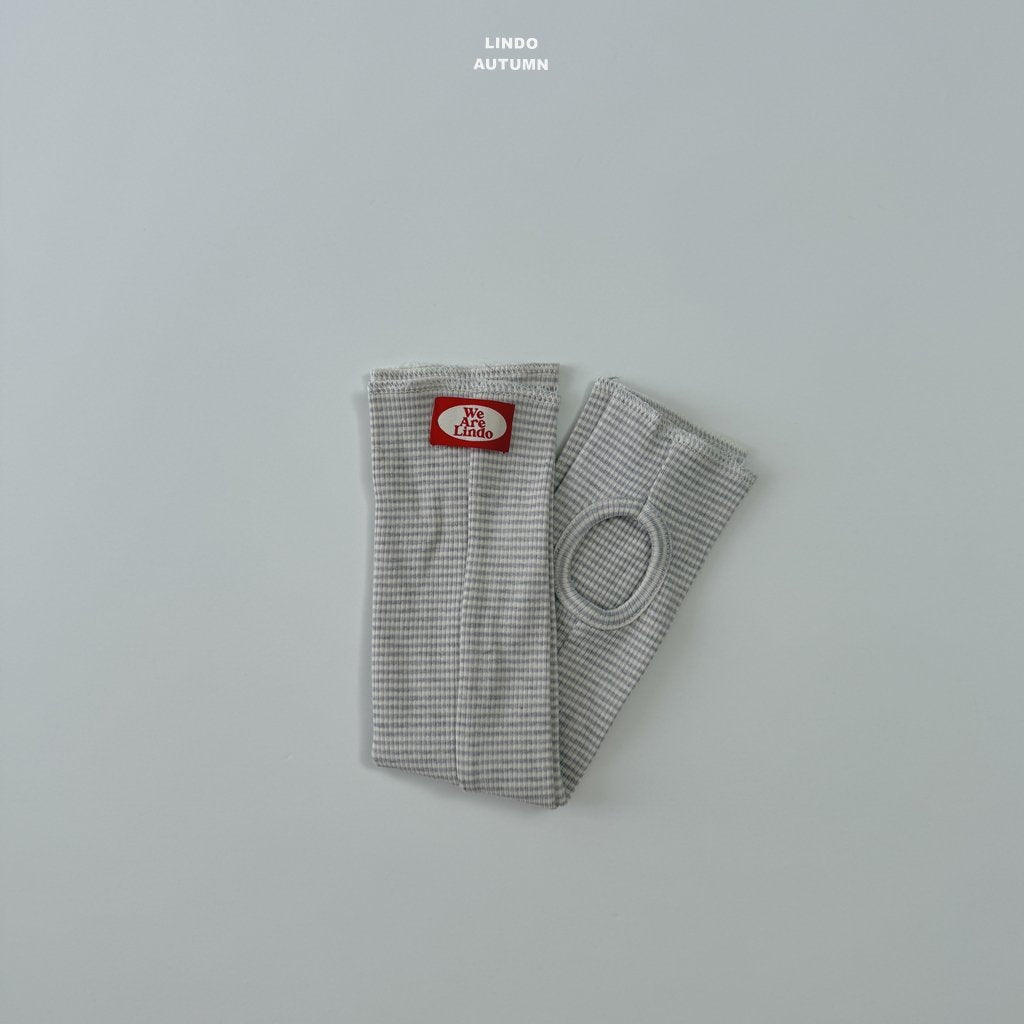 ［LINDO］Autumn leg warmer (stripe)