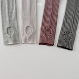 ［LINDO］Autumn leg warmer (stripe)