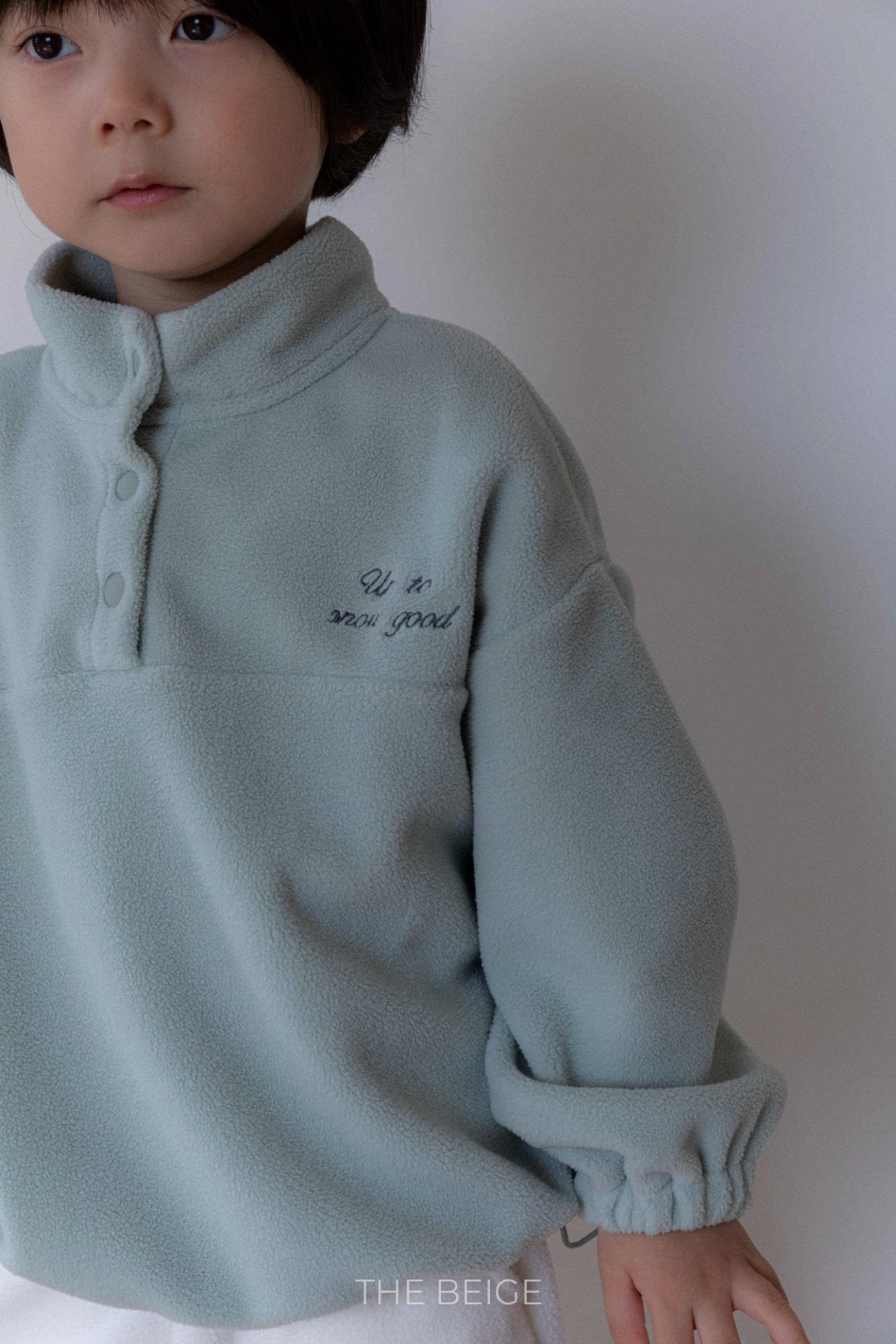 ［The beige］Fleece anorak