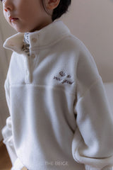 ［The beige］Fleece anorak