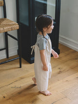 ［MELMEL］Linen overalls