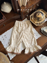 ［marron］Lala frill pants