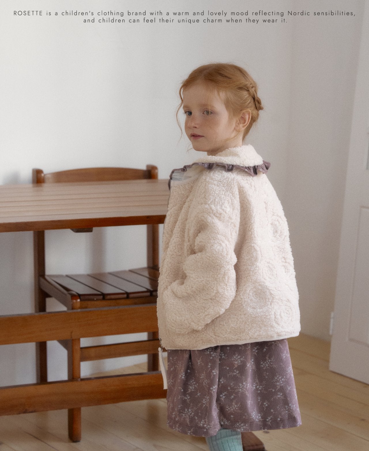 ［ROSETTE］Rose garden jumper