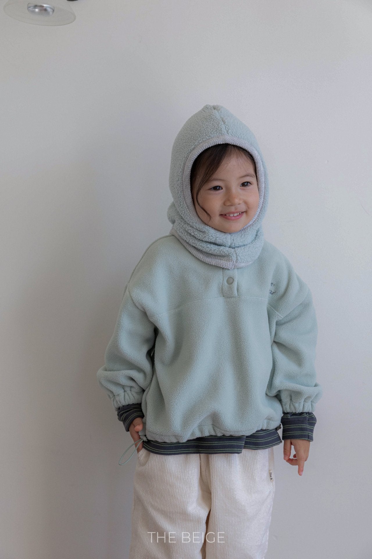 ［The beige］Fleece anorak