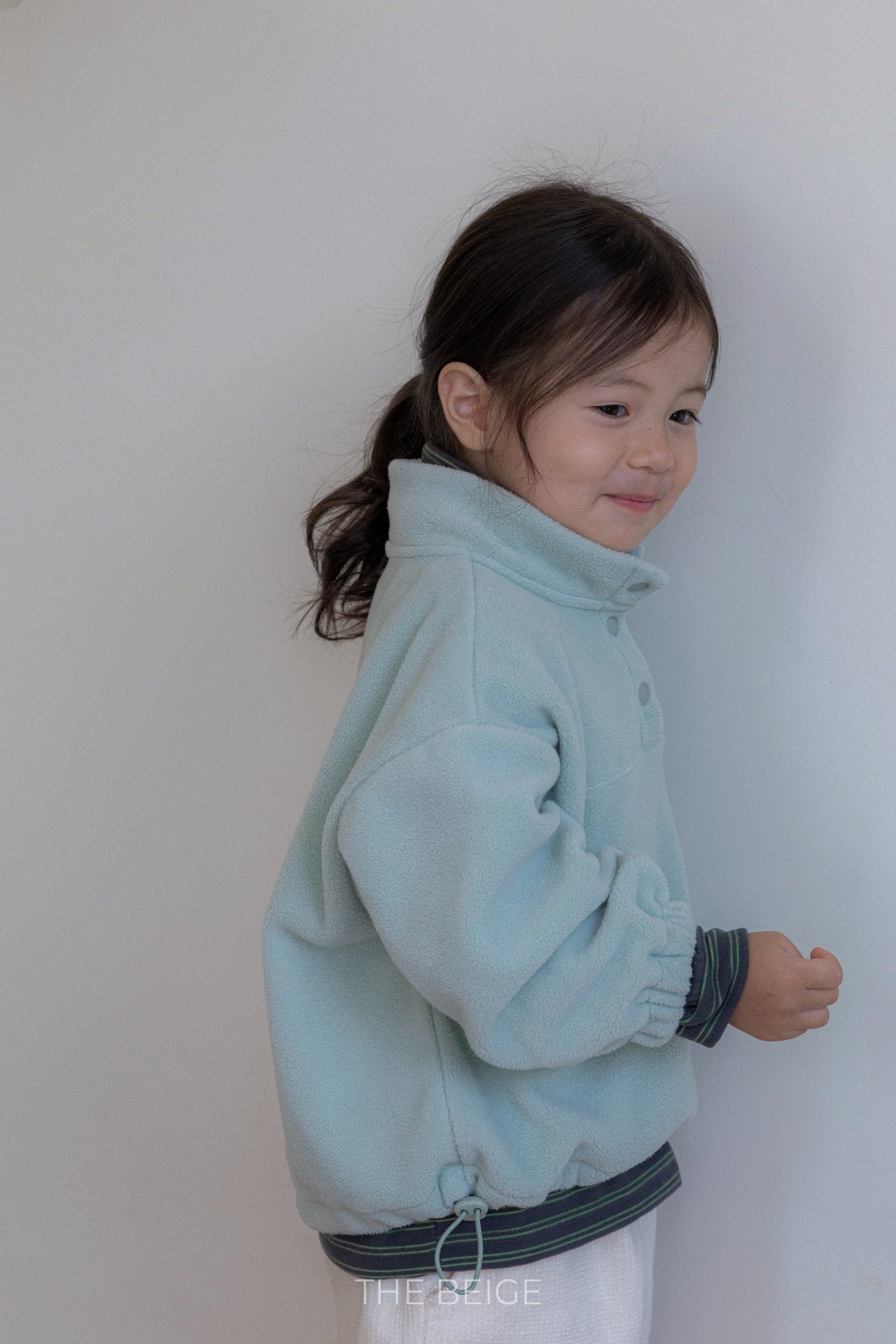 ［The beige］Fleece anorak