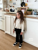［second moment］Glow frill zip up hoodie