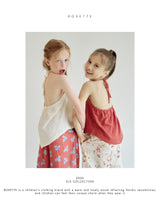 ［ROSETTE］Summer halter tops