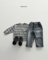 ［Bonito］Clover stripe tee
