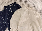 ［valubebe］Bloom frill blouse (baby)