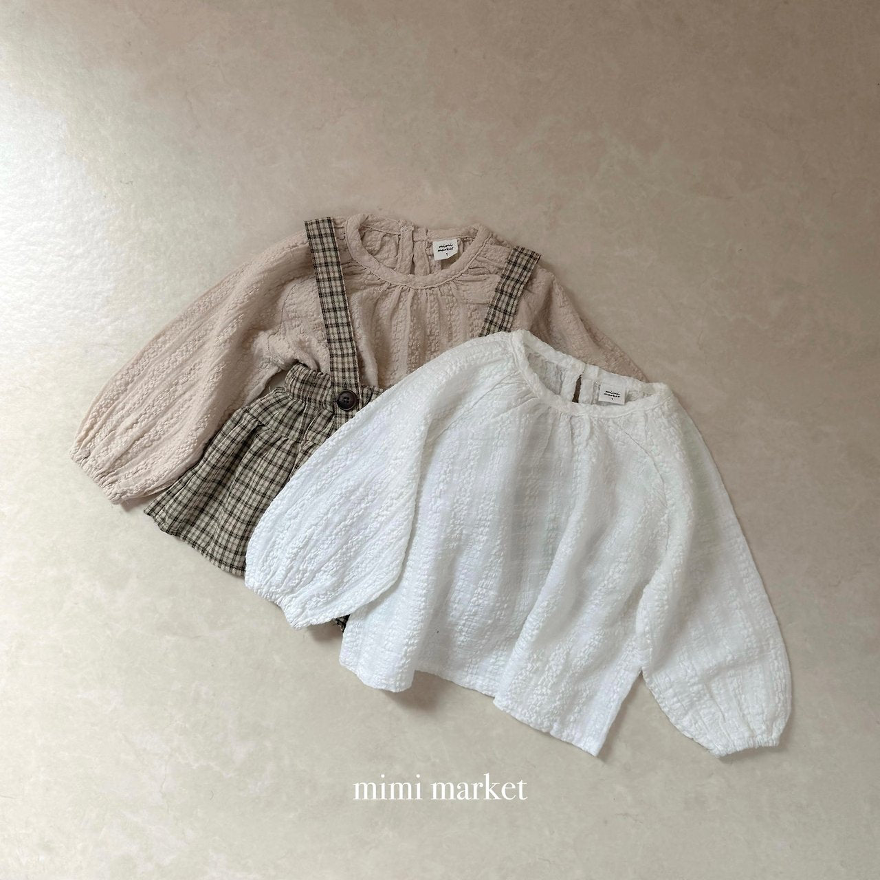 ［mimi market］Raglan blouse