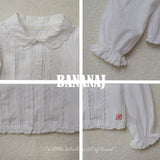 ［BANANAJ］Merci lace blouse