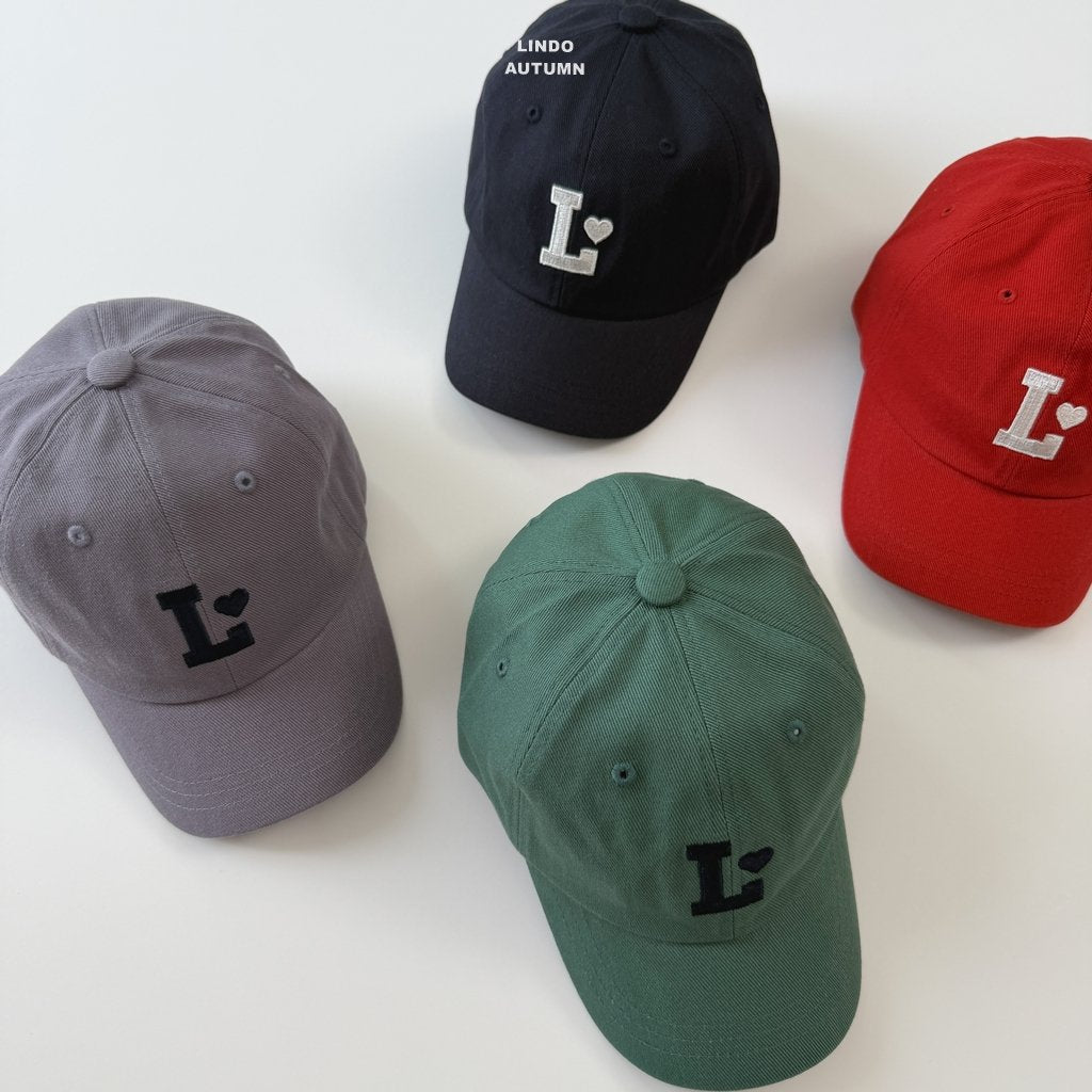 ［LINDO］L logo ball cap
