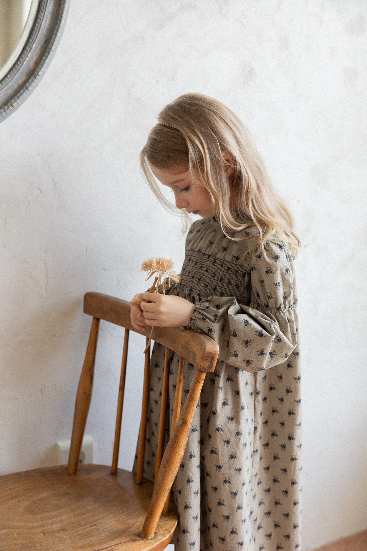 ［perrobebe］Ivy smock one-piece