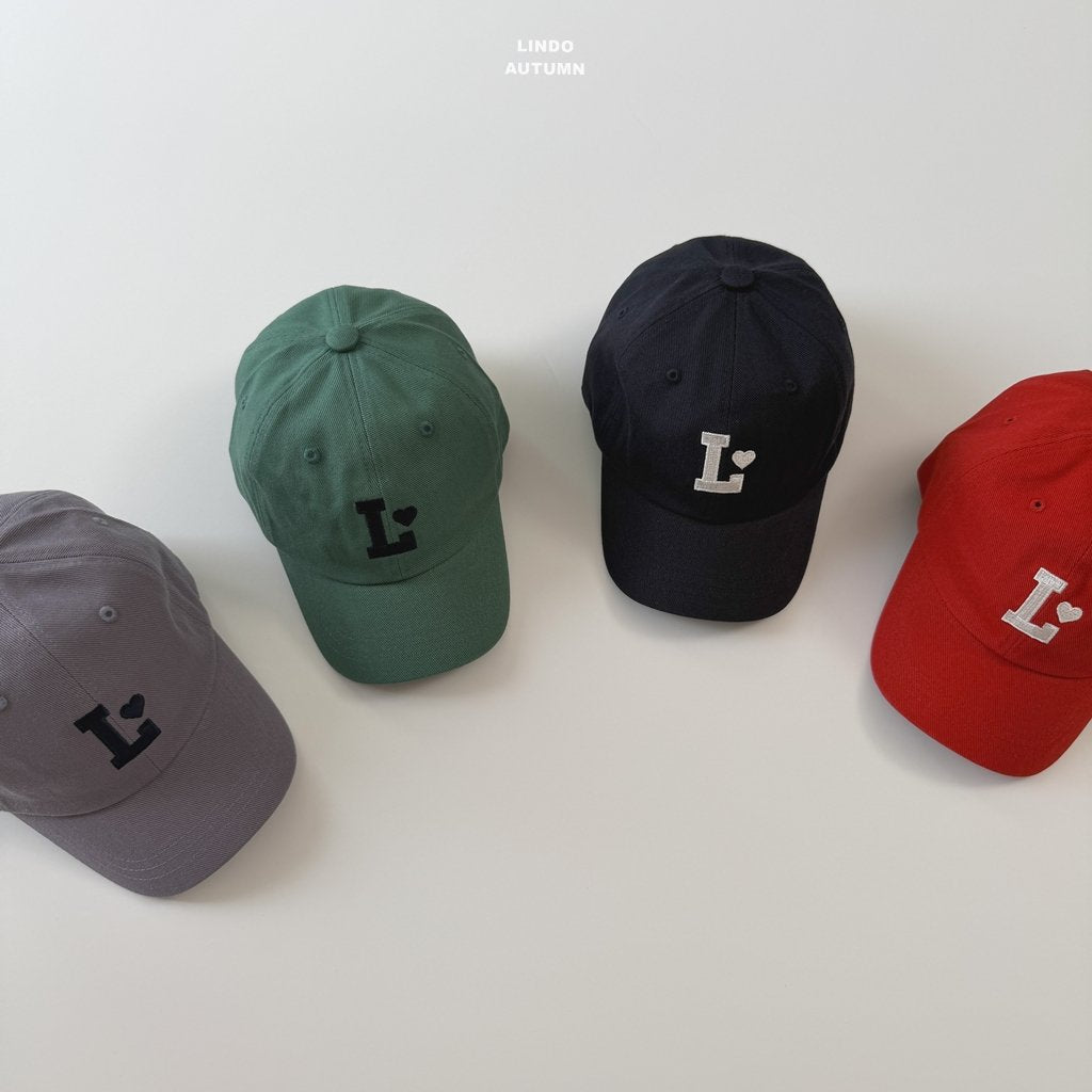 ［LINDO］L logo ball cap