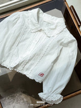 ［BANANAJ］Merci lace blouse