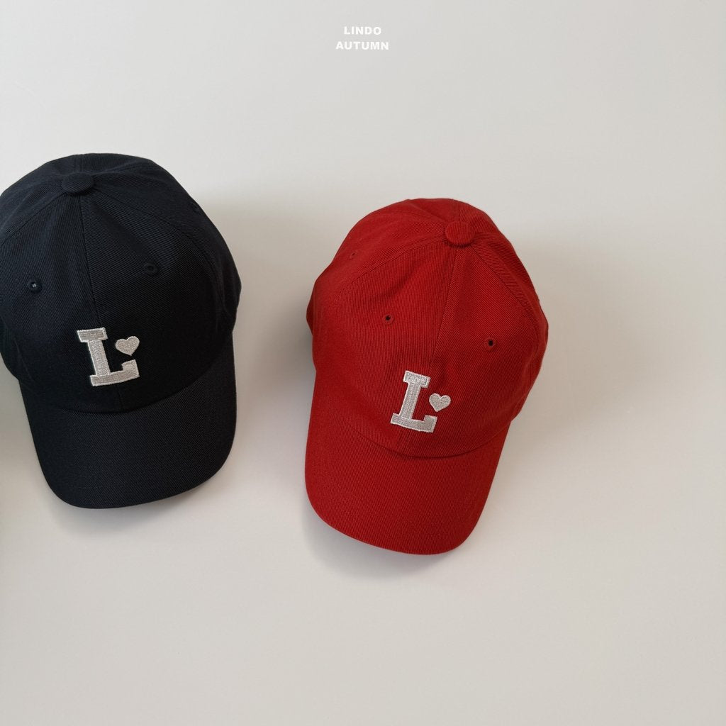 ［LINDO］L logo ball cap