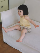 ［melmel］Popo check short bloomer