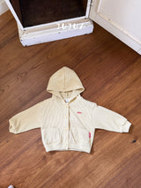 ［jujua］Waffle hood jacket