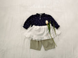 ［valubebe］Bloom frill blouse (baby)