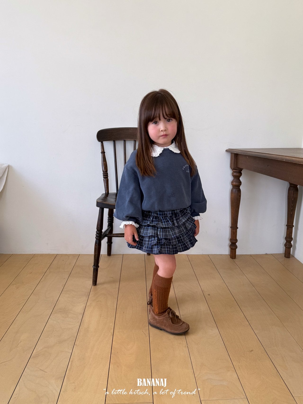 ［BANANAJ］Merci lace blouse