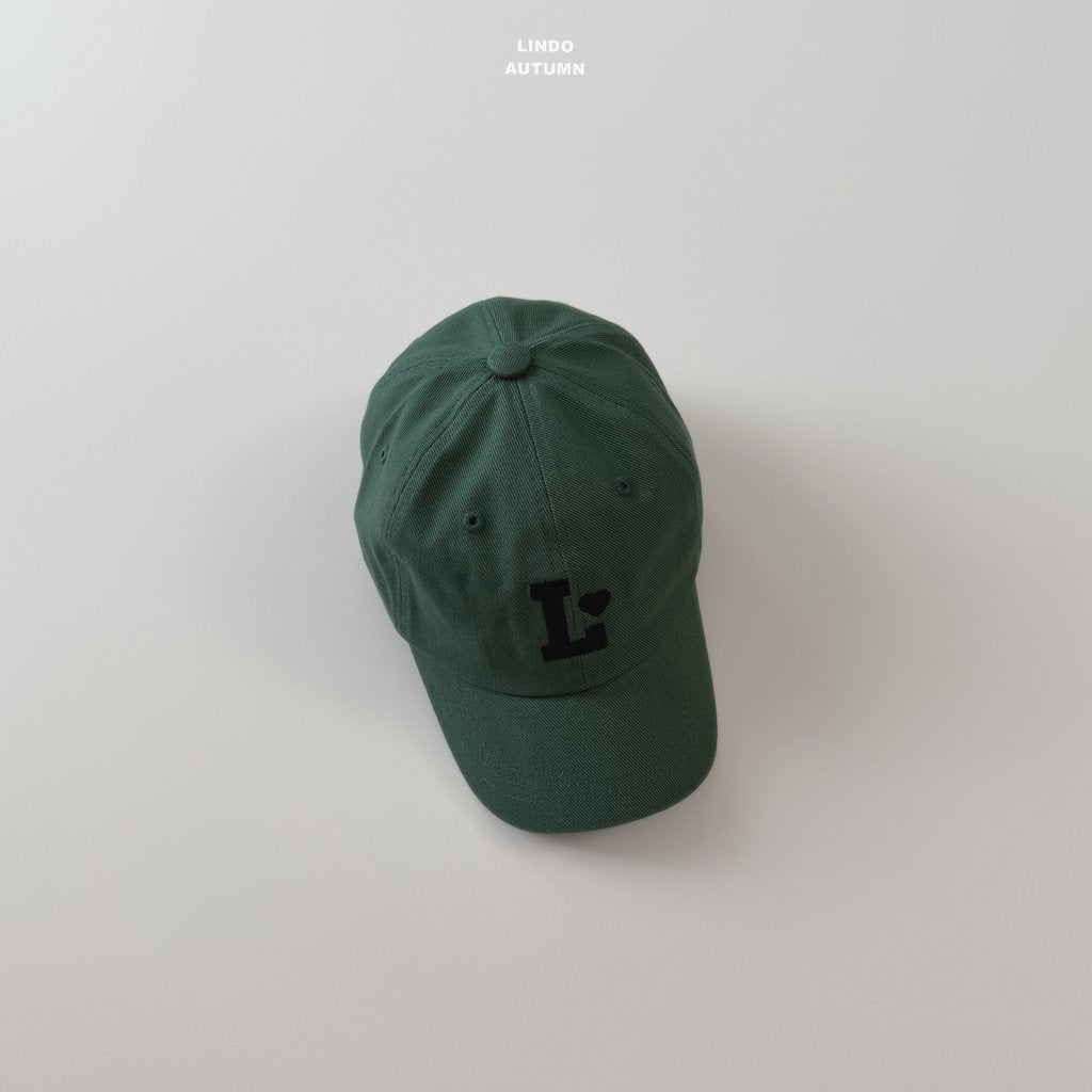 ［LINDO］L logo ball cap