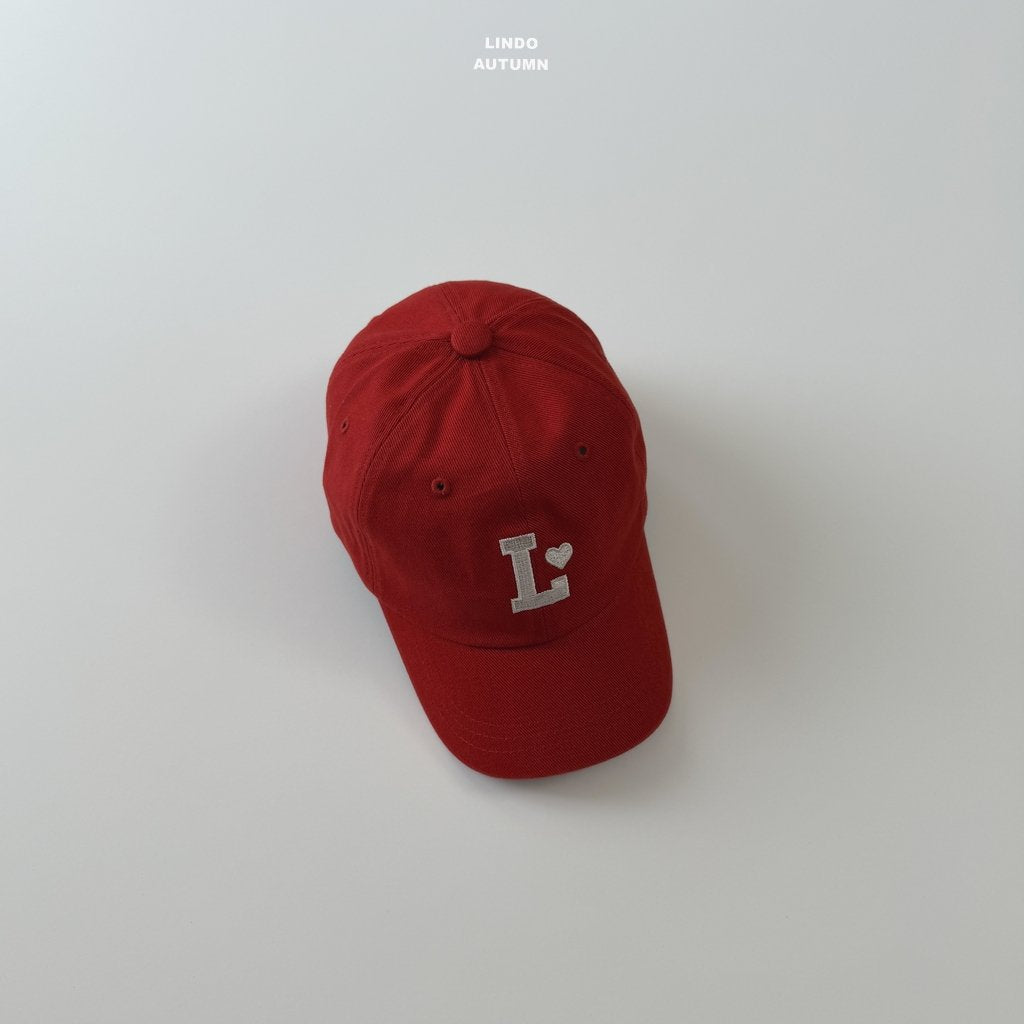 ［LINDO］L logo ball cap