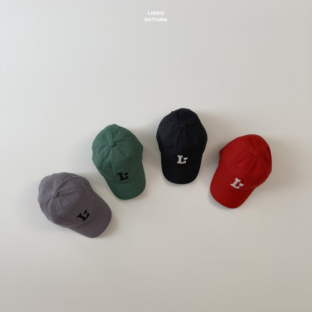 ［LINDO］L logo ball cap