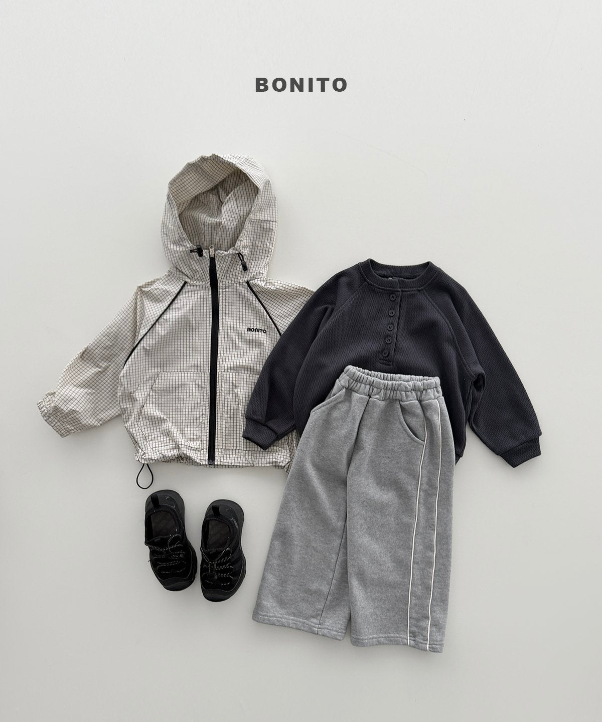 ［Bonito］Henry neck button mtm