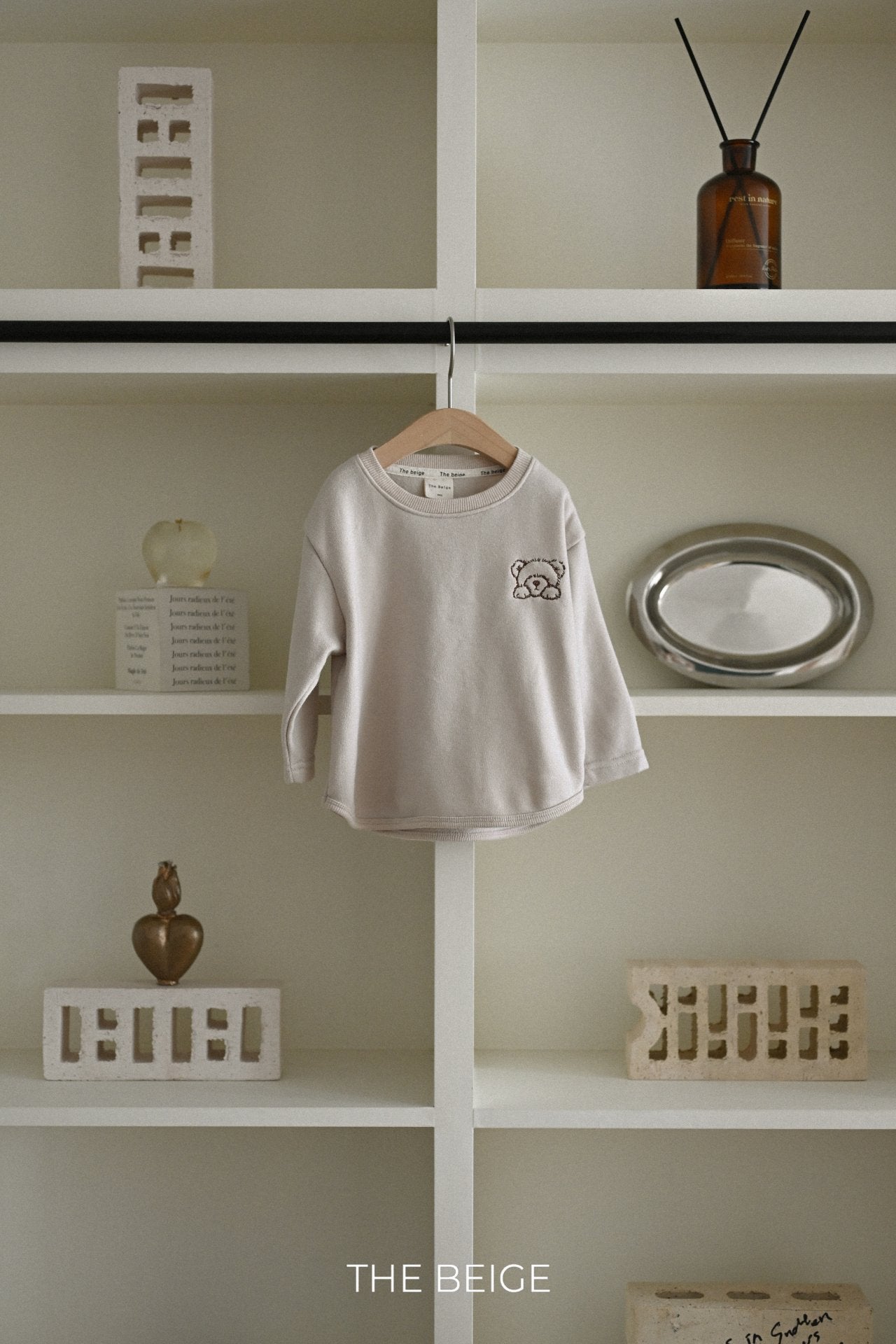 ［The beige］Bear mtm