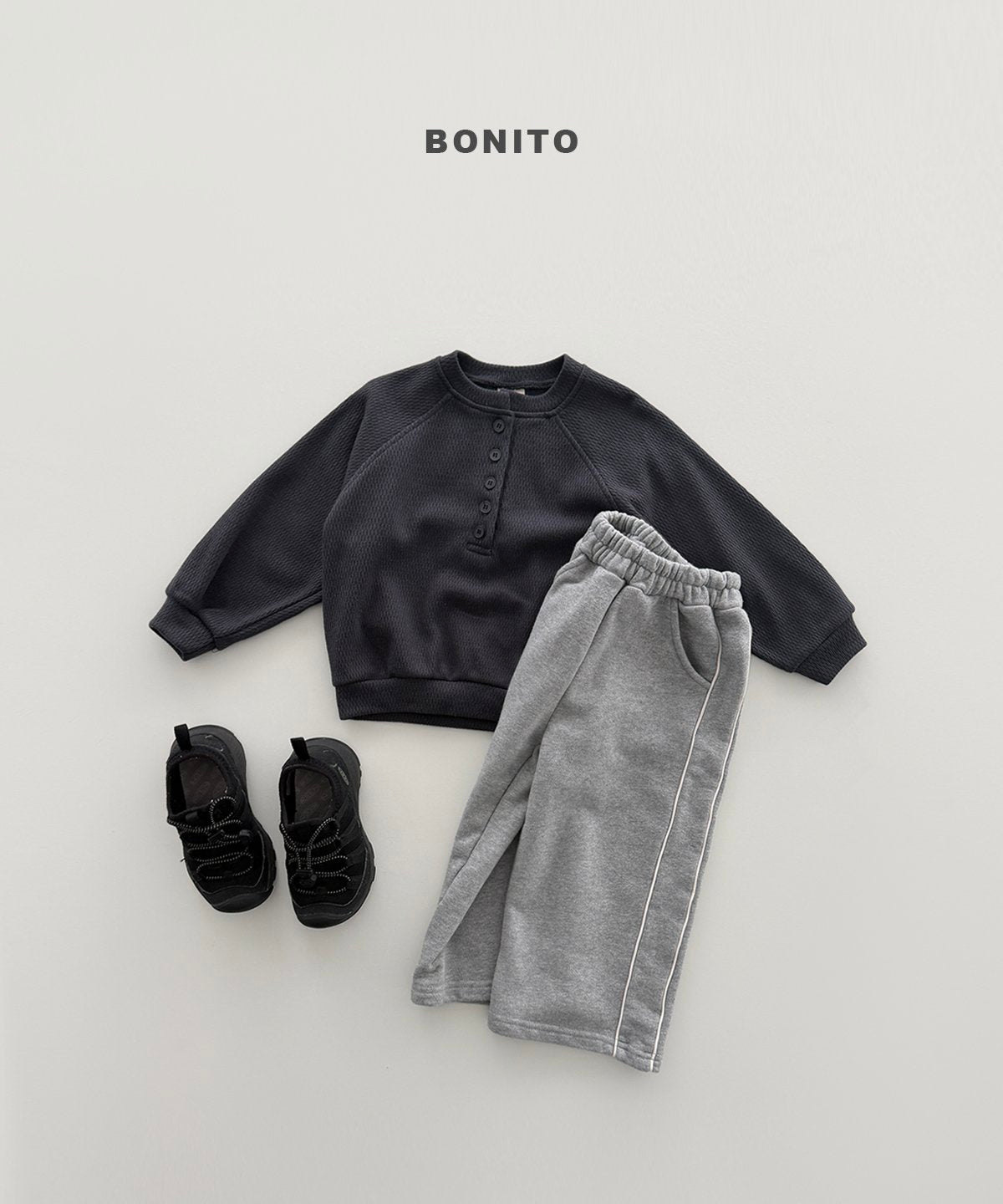 ［Bonito］Henry neck button mtm