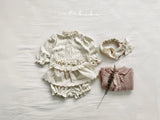 ［valubebe］Bloom frill blouse (baby)