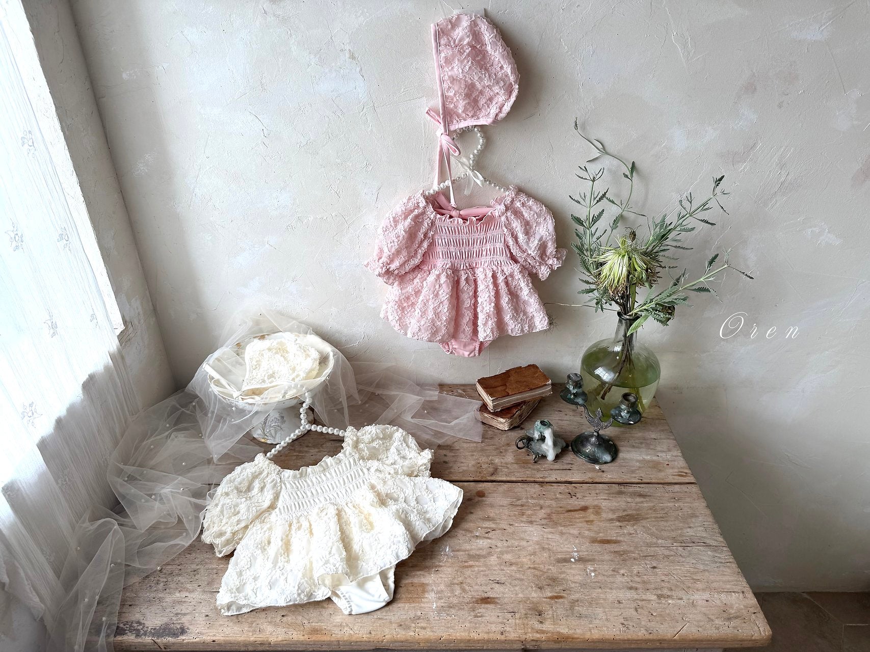 ［OREN］Juliet bloom swim wear set