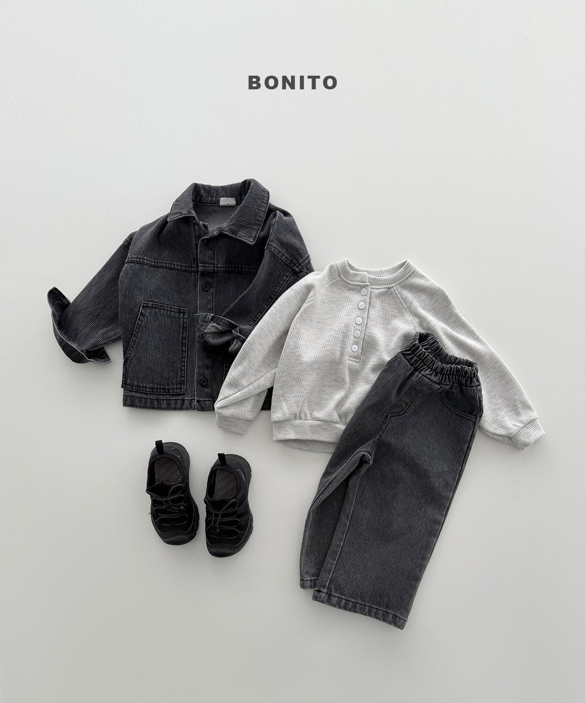 ［Bonito］Henry neck button mtm