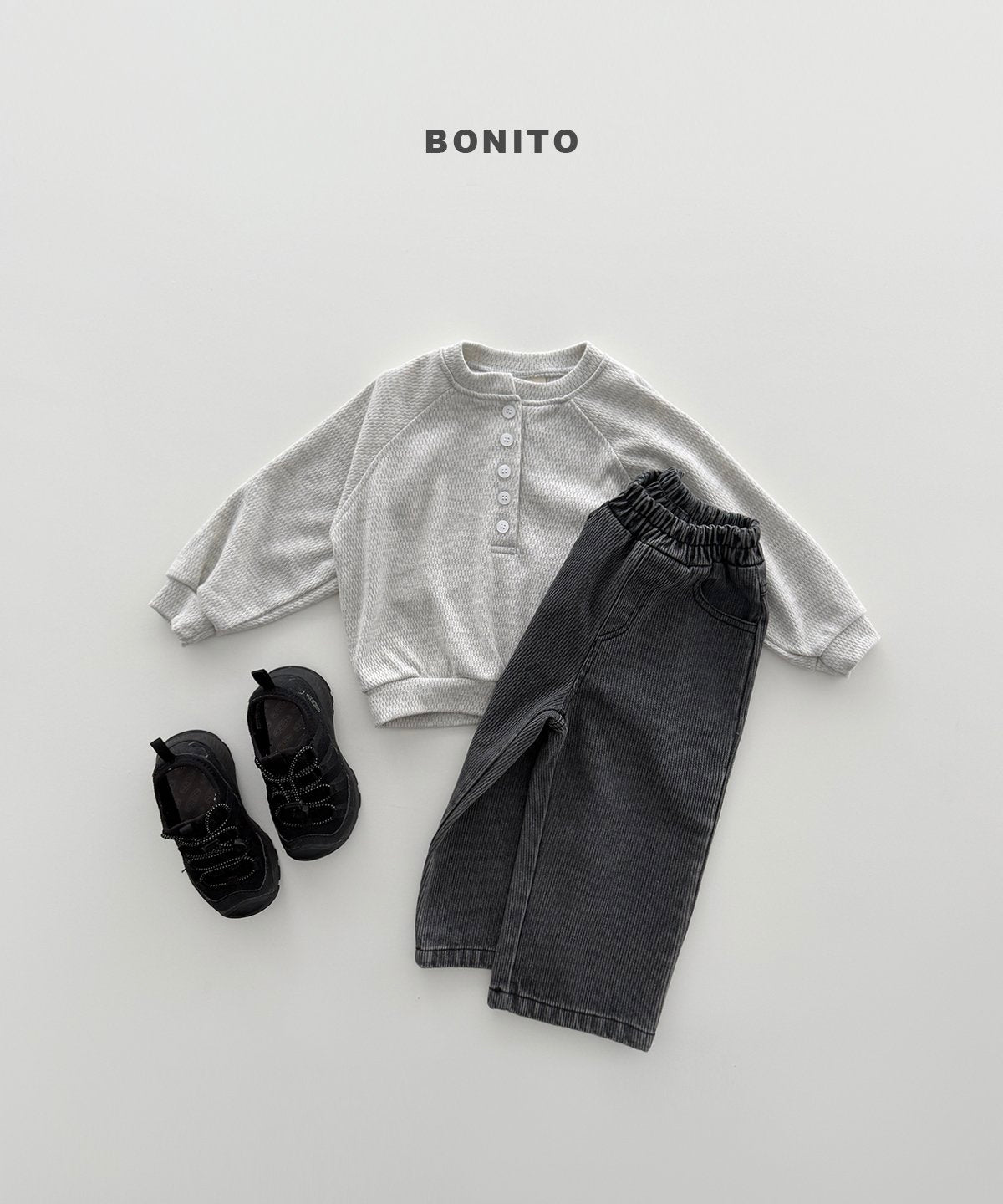 ［Bonito］Henry neck button mtm