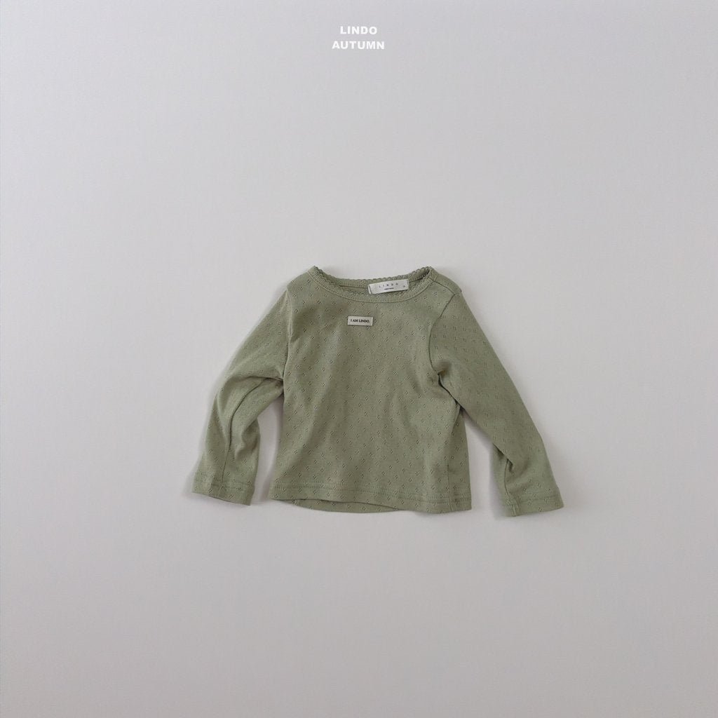 ［LINDO］Day label tee