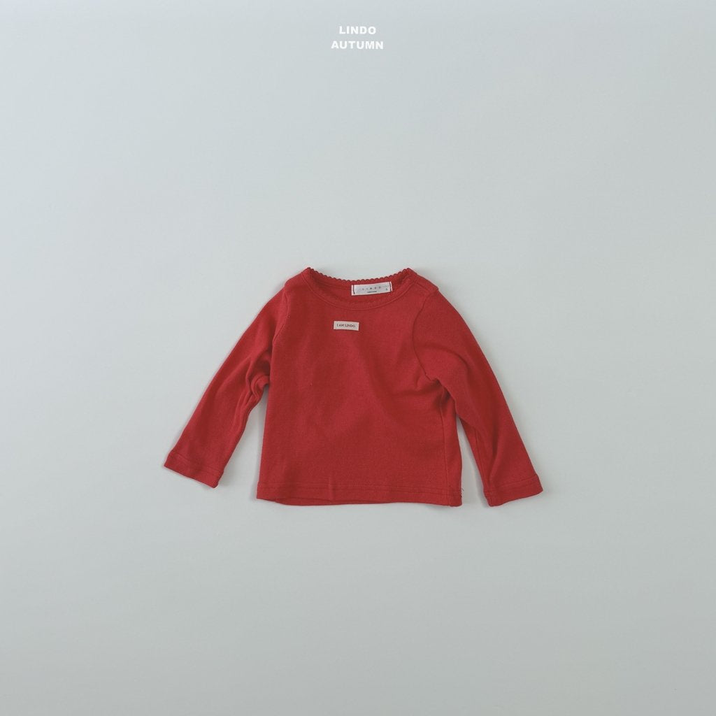 ［LINDO］Day label tee
