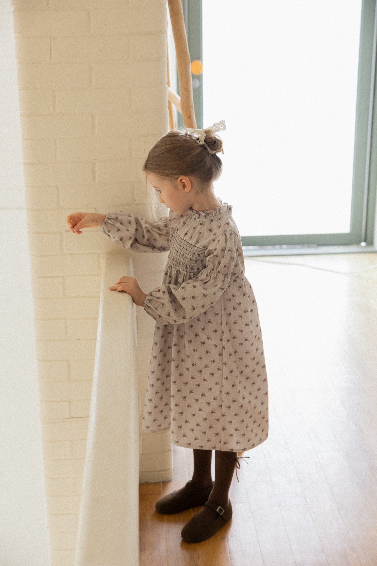 ［perrobebe］Ivy smock one-piece