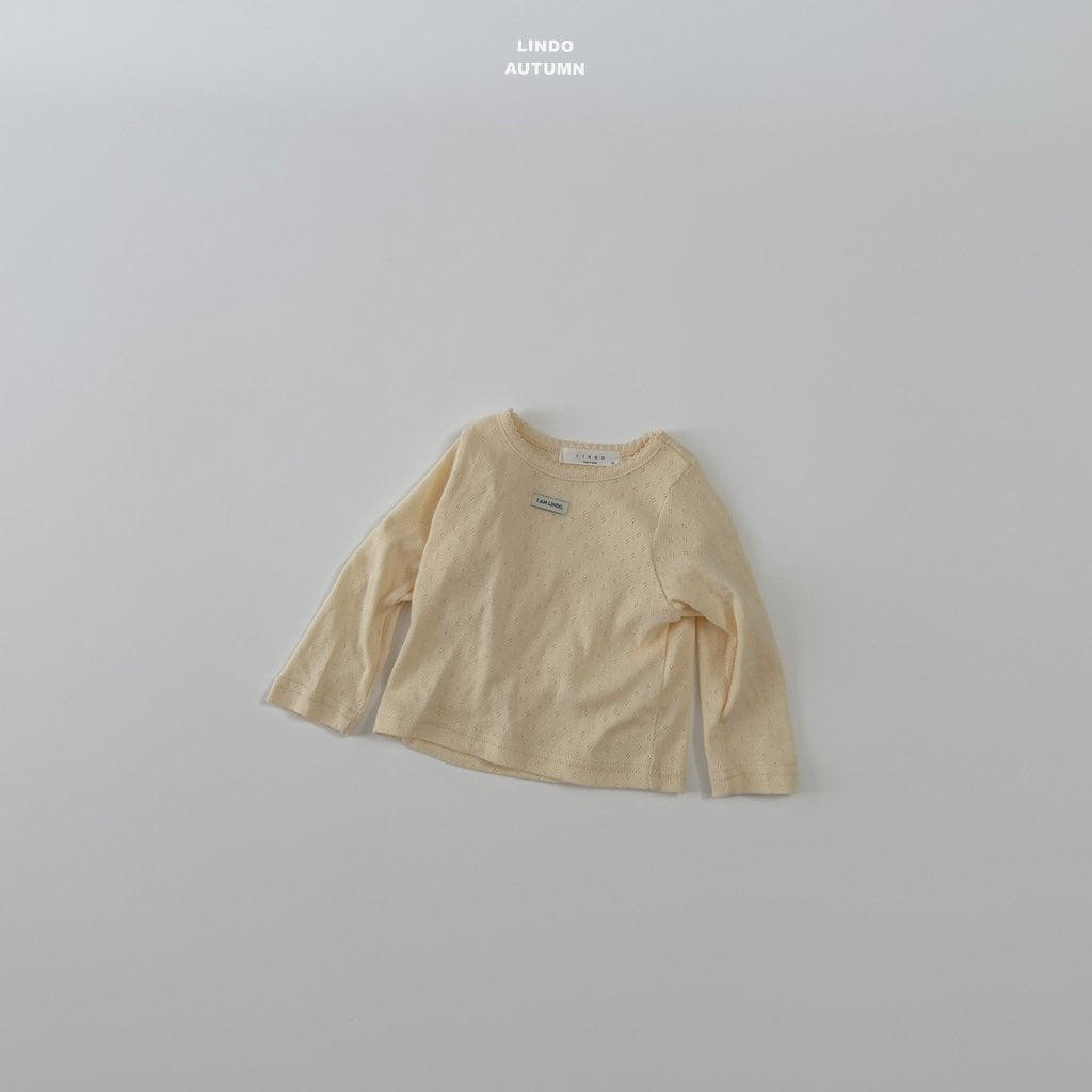 ［LINDO］Day label tee