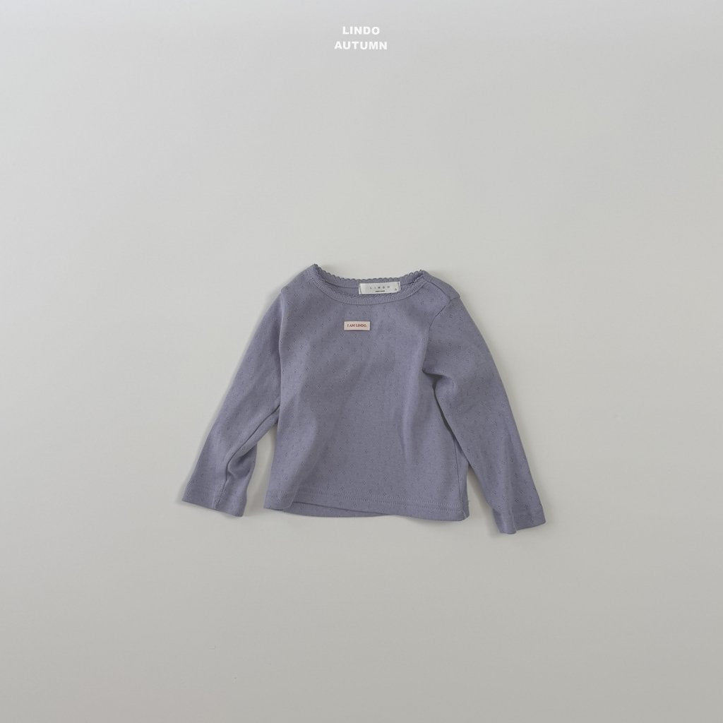 ［LINDO］Day label tee