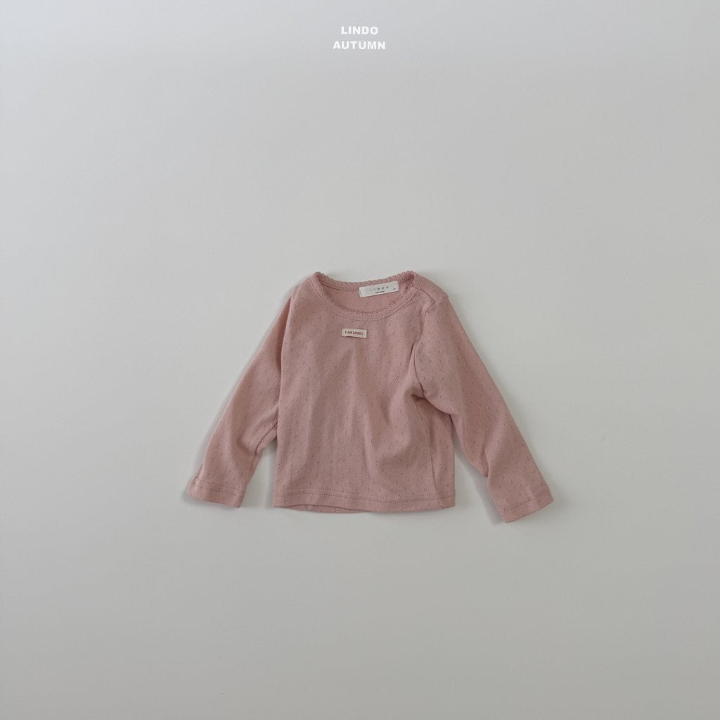 ［LINDO］Day label tee